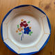 Large ceramic flower dish from Gien