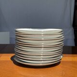 German porcelain service Winterling Marktleuthen Bavaria white