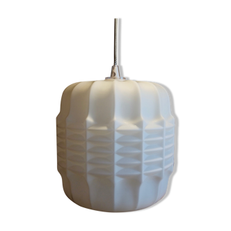 Suspension tchécoslovaque des années 60 opaline