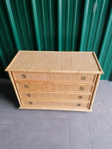 Bamboo dresser
