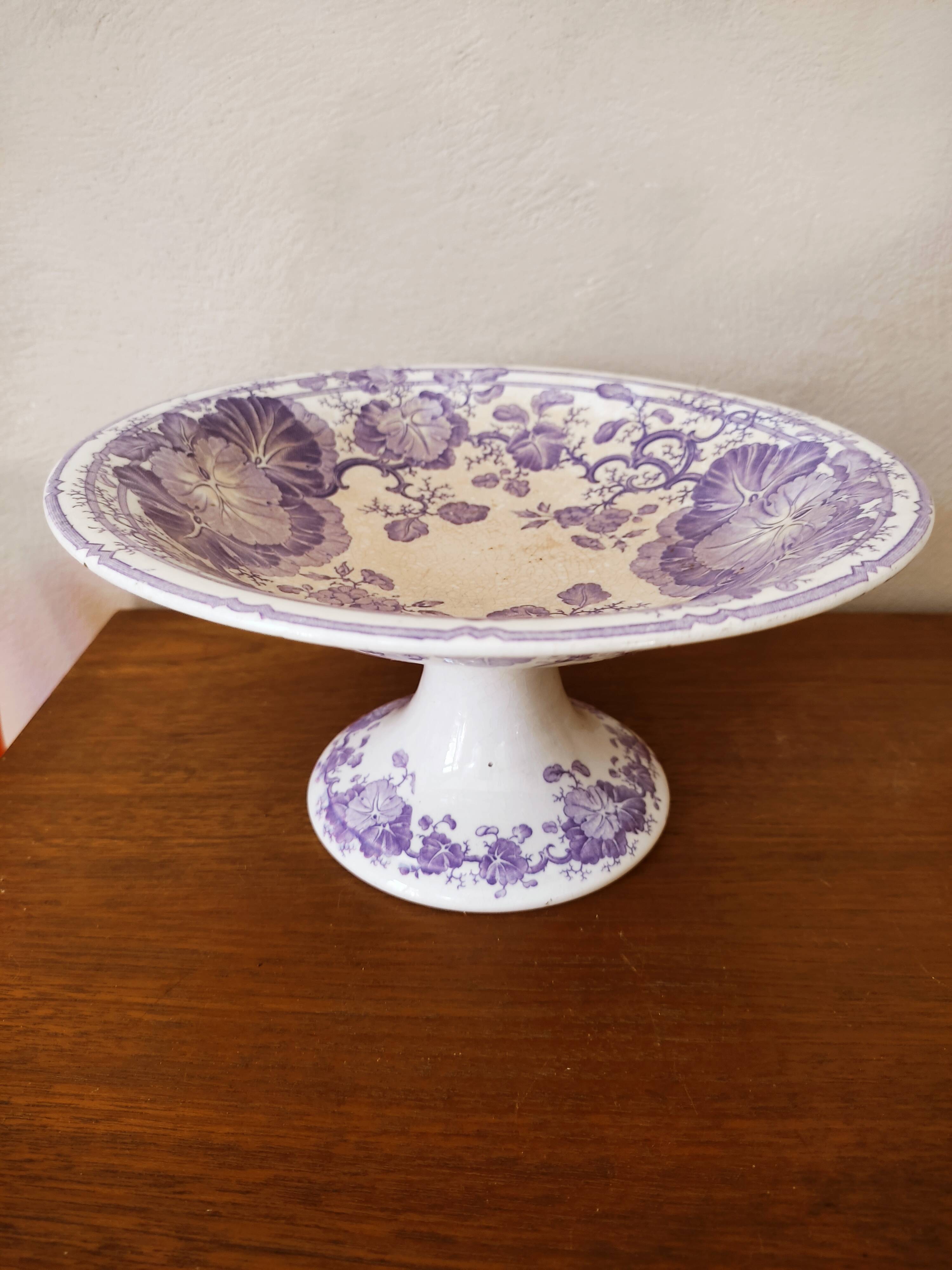 Old compotier by Sarreguemines