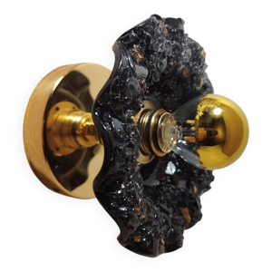 fleur de Murano noire