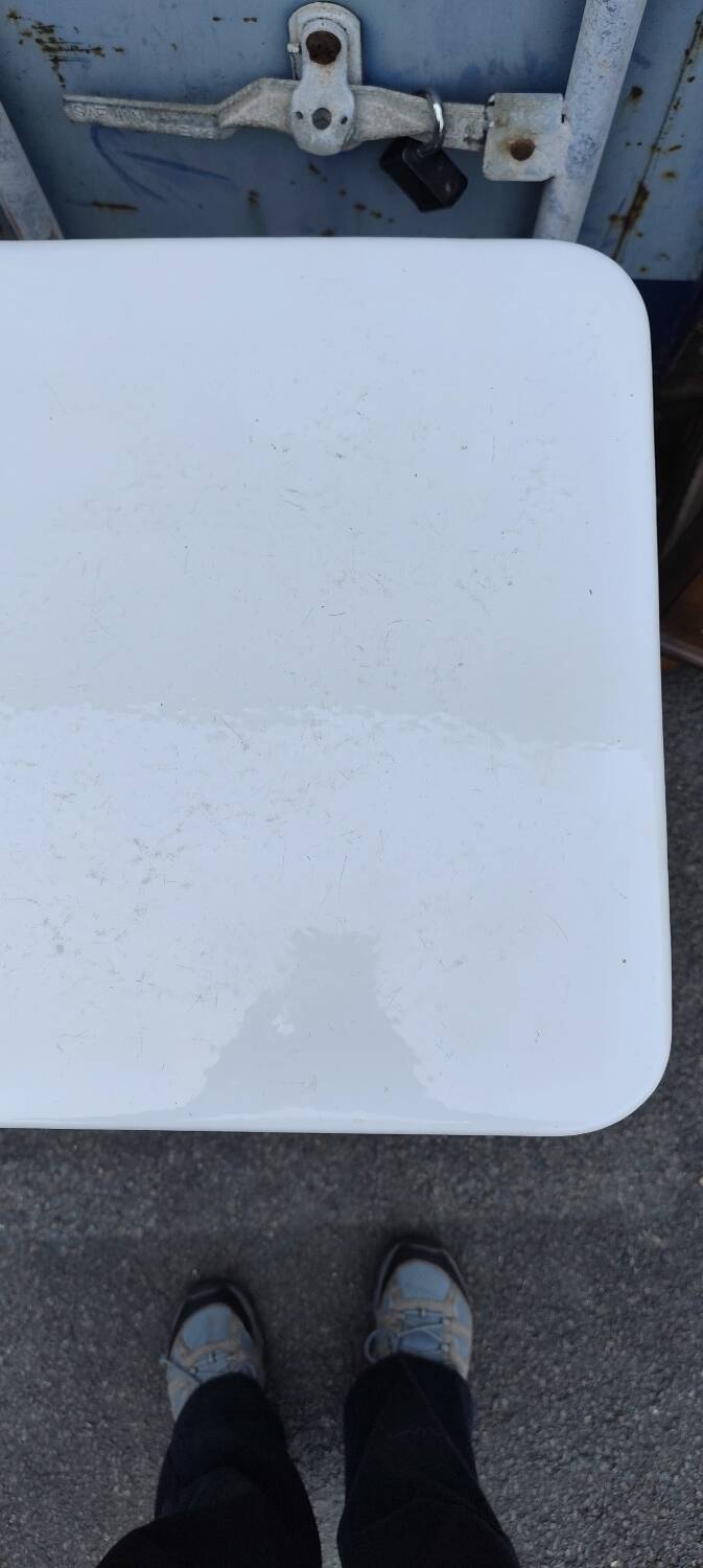 Vintage ceramic table