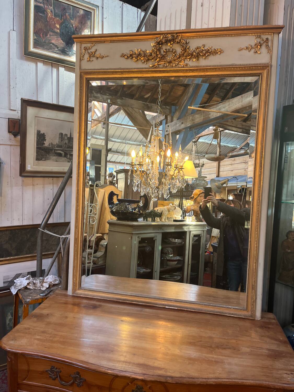 Louis XVI style trumeau