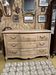 Antique solid oak chest of drawers – Louis XV style – 3 drawers