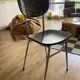 4 chairs and marble effect Formica coffee table