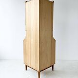 Vintage Scandinavian Corner Hutch