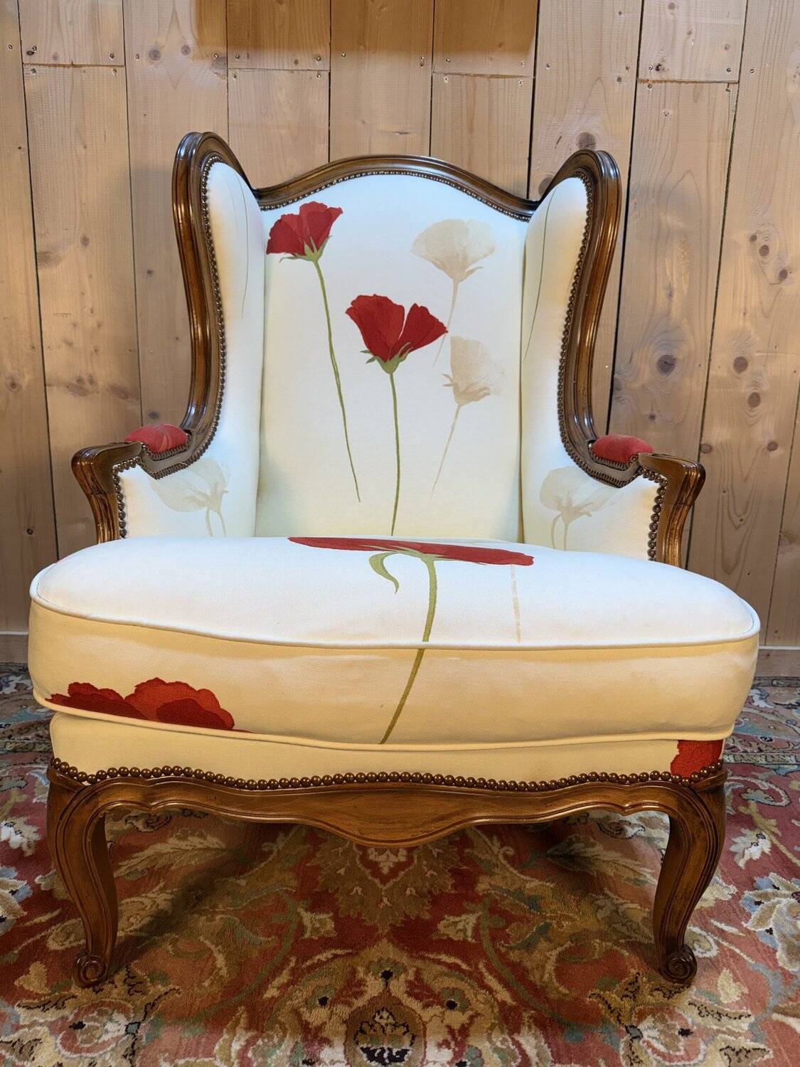 Louis XV style ear chair
