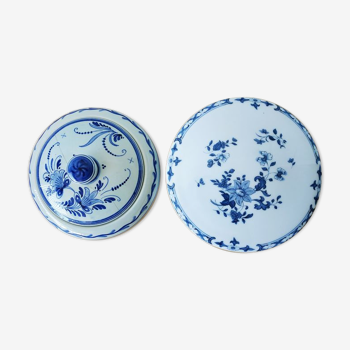 Set of 2 candy, Delft and Limoges