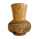 Vase wood art brut 1970
