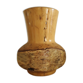 Vase wood art brut 1970