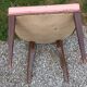 Pair of vintage low-backed bedroom chairs from the 1930s/1950s