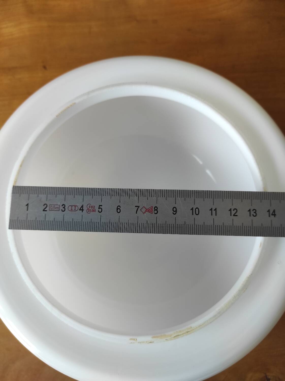 Opaline globe, diameter 20 cm