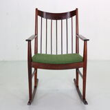 Arne Vodder Rocking Chair for Sibast, 1960s, Denmark