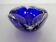 Blue Sommerso Murano Glass Ashtray, Italy, 1960s