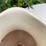 Large iron earthenware pitcher jug HB Brienne