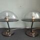 Lampes de table en verre Murano vintage