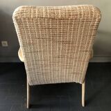 Vintage armchair feet raw compass