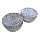 Set of 2 ceiling lights with a small bubble effect (L-0231)