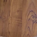 Set of 2 chairs formica walnut