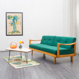 Sofa / daybed convertible, 60s, renovated