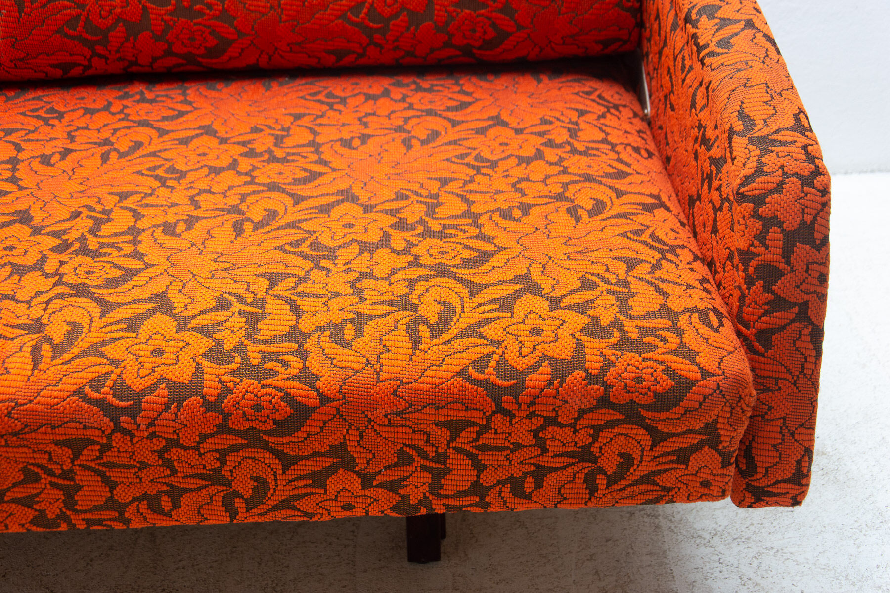 Canapé-lit pliant du milieu du siècle, années 1960, Tchécoslovaquie