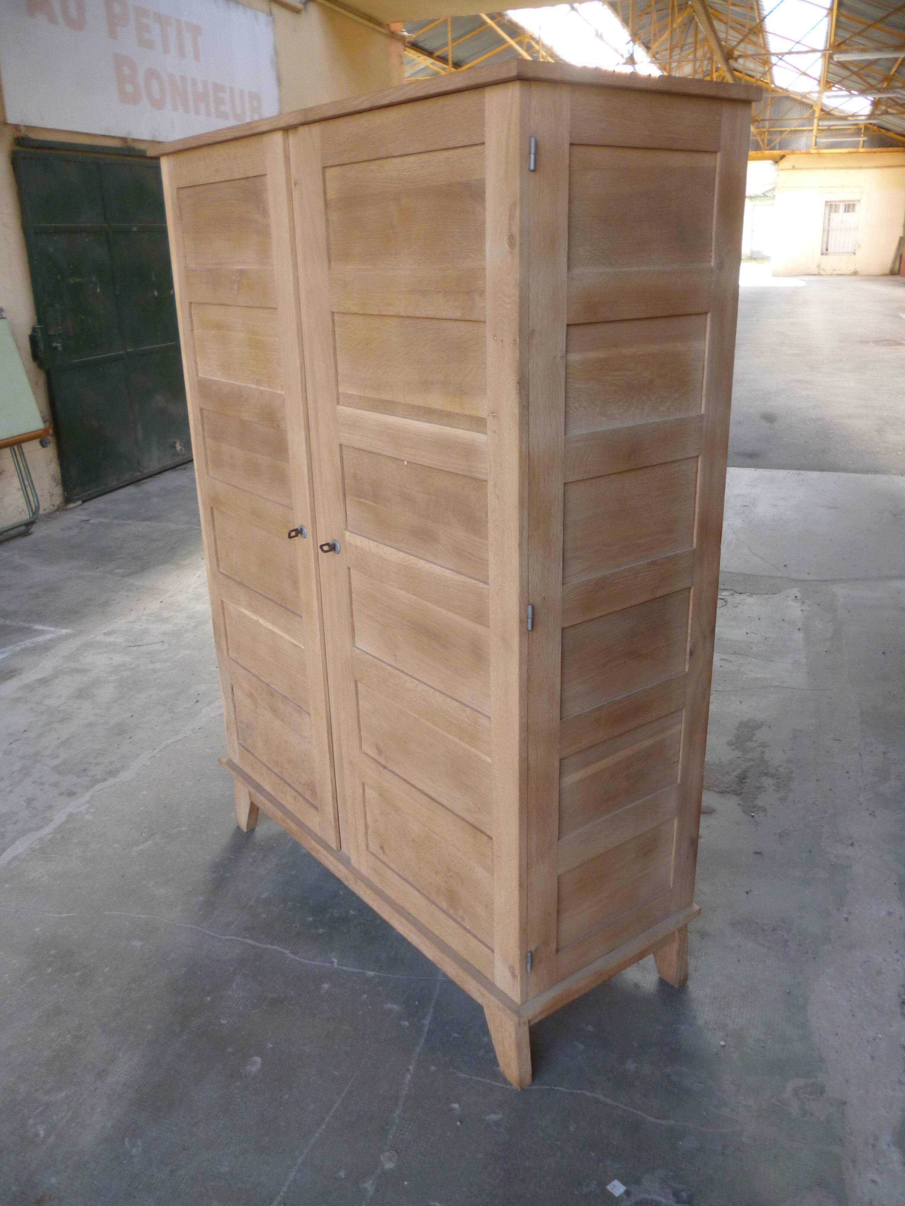 Oak cabinet by René Gabriel