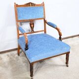 Small Rosewood Armchair, Restoration Period – Early 19th Century
