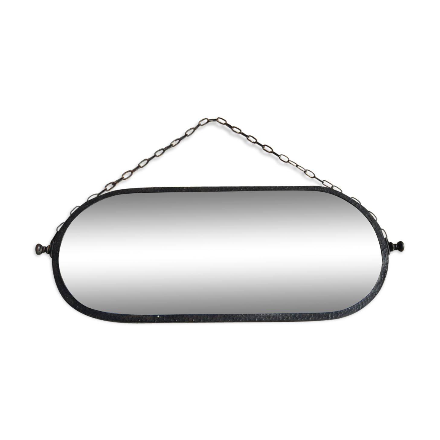 Oval mirror 70x29cm