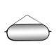 Oval mirror 70x29cm