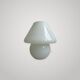 Vintage Murano glass mushroom lamp