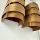 Pair of V155 wall lights in pine by Hans-Agne Jakobsson, Sweden, 1960.