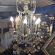 Crystal drop chandelier
