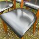 Series of 4 vintage chairs from the 50s and 60s