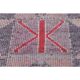 Pink Vintage Turkish Oushak Handmade Wool Tribal Runner Rug 85x378