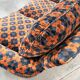 "Maximalist" 3-Seater Sofa 70s – Cut Velvet & Feathers