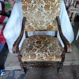 19th century armchair with original tapestry