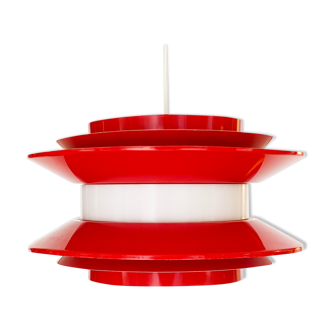 Pendant light "Trava" by Carl Thore for Granhaga Metallindustri. Sweden 1970s