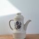 Saint Amand Sologne enamelled stoneware coffee pot