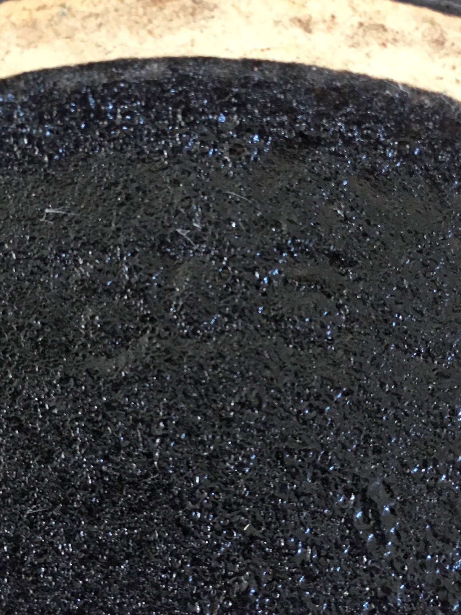 Fat Lava vintage ceramic pot 60s