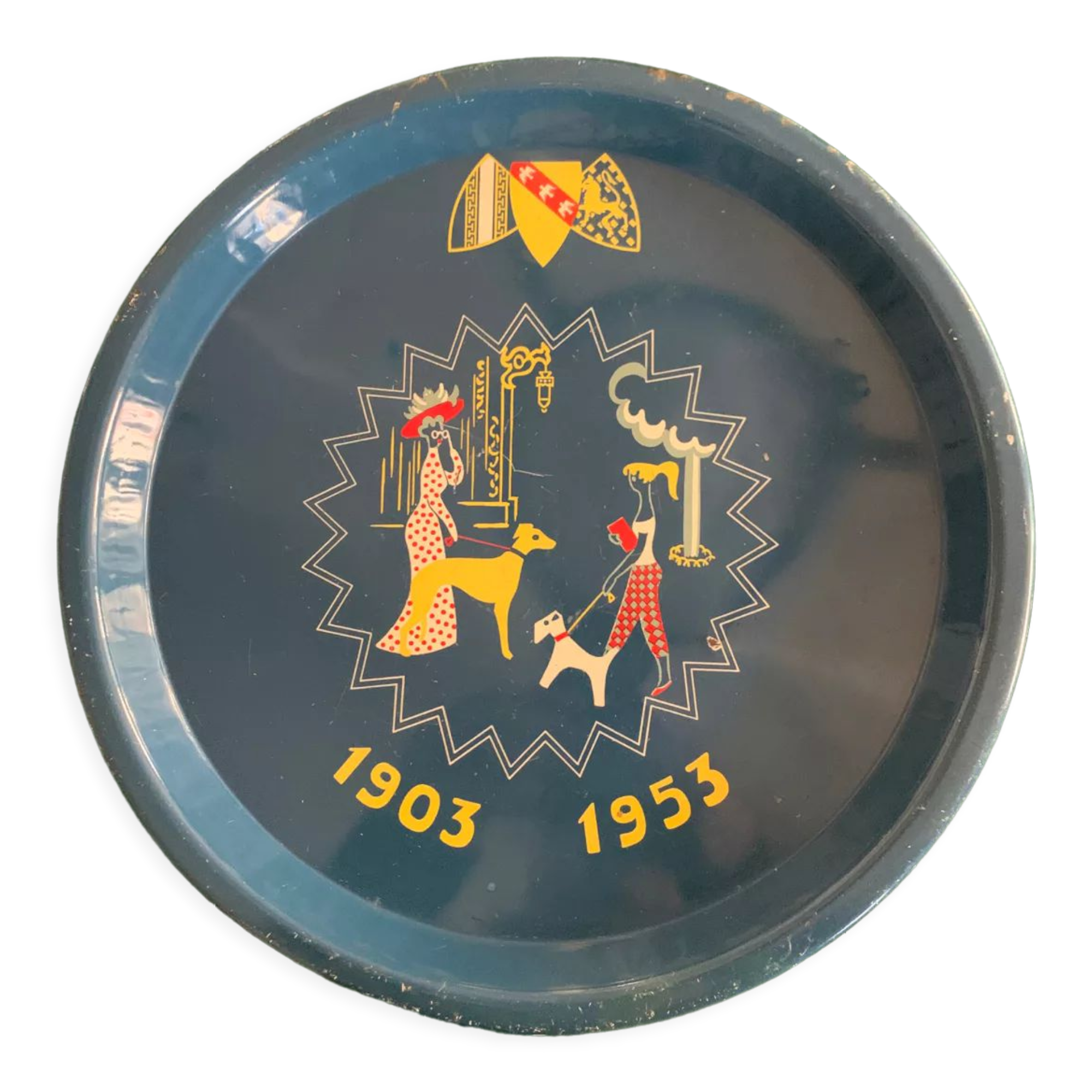 Sheet metal tray year 50