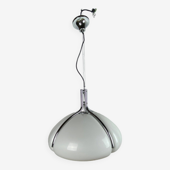 Quadrifoglio Harvey Guzzini pendant light by Gae Aulenti vintage 1970