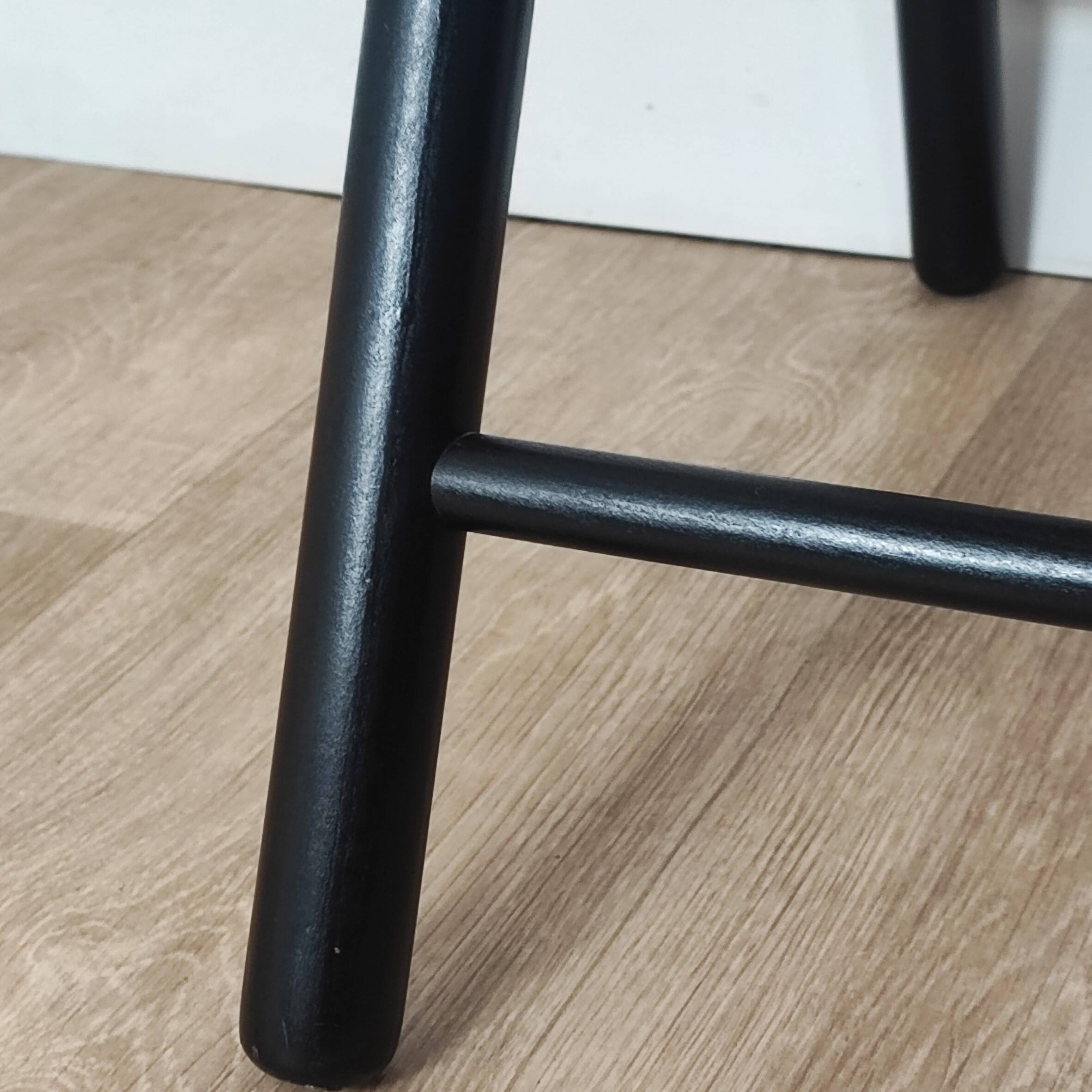 4 chaises pliantes bois et rotin