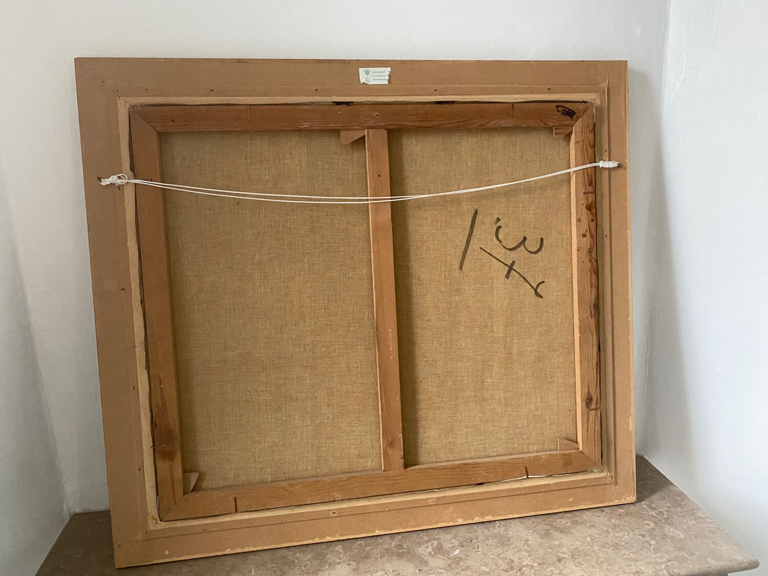 Paysage signé par un peintre Belge