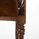 Crossbow Side Table in Louis-Philippe Style – Blonde Walnut, 19th Century