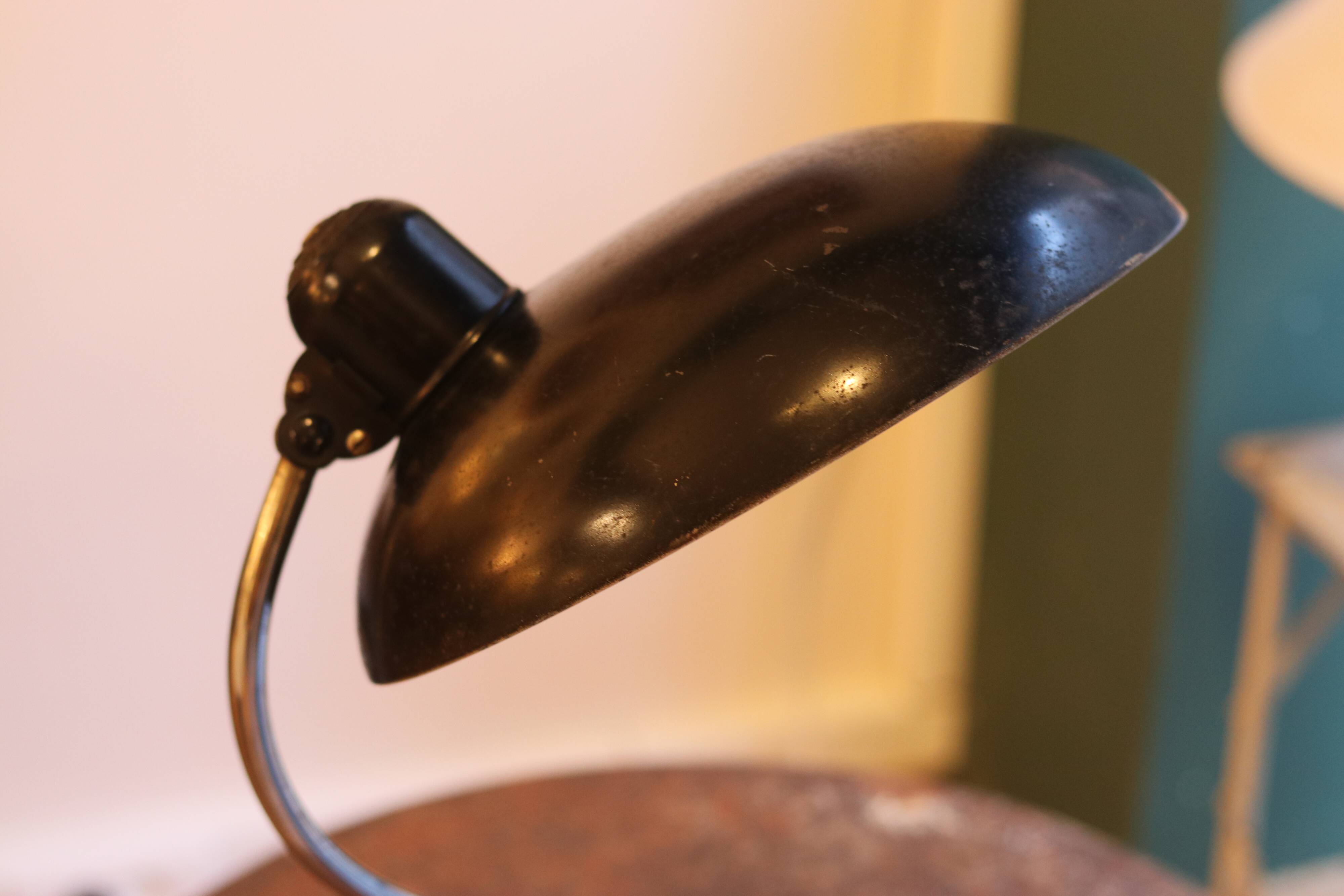 Kaiser Idell 6631 lamp, designed by Christian Dell (Bauhaus)