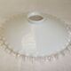 Opaline mount drop speckled lace lampshade pendant chandelier lamp tu