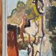 Original Swedish Oil On Panel – Paris (1964) – Olle Blomberg