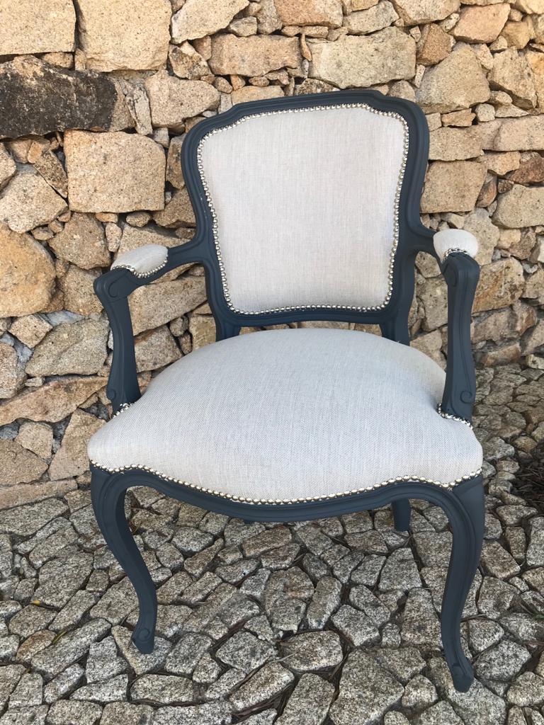 Armchair shepherdess Louis Philippe 1st