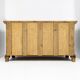 Large buffet with 4 doors in oak and mahogany - early 20th century
